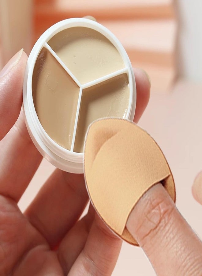 ROYHOO 75PCS Finger Powder Puff Mini Makeup Sponge Soft Beauty Makeup Blender Puff for Foundation, Face Powder, Under Eye Setting, Concealer, Repair Cream, Cosmetic Tool - Image 5